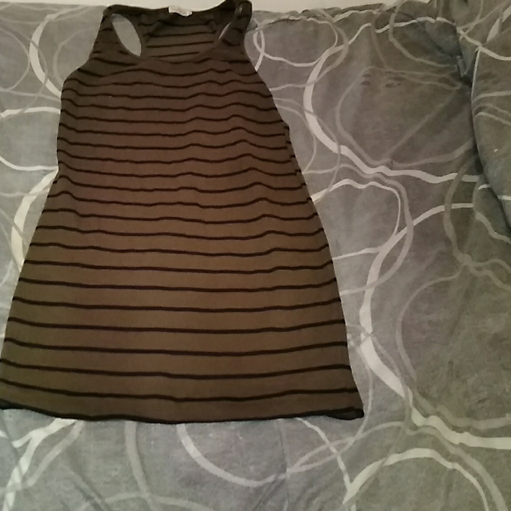 Olive green dress
